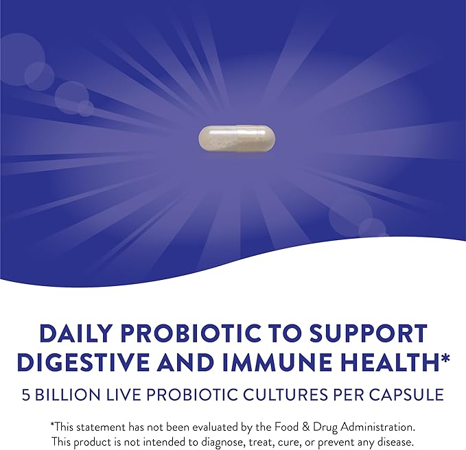 Nature's Way Primadophilus Reuteri Probiotic Supports Digestive &amp Immune Health* 5 Billion Live Cultures 90 Capsules (Packaging May Vary)