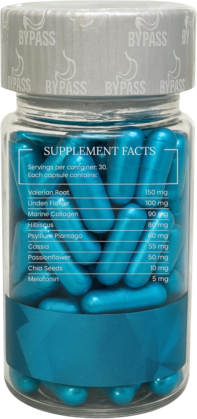 Bypass Purify Night Nighttime Dietary Supplement purify Night Capsules Evening Wellness Support Daily Wellness Capsules 60 Capsule Supplement