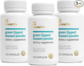 Xtendlife Green Lipped Mussel Powder - 2400mg Supplement with Omega-3 Fatty acids from New Zealand for Joint Health 120 Capsules (3 Pack)