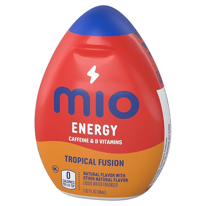 Mio Energy Liquid Water Enhancer Tropical Fusion 1.62 OZ 4-Pack