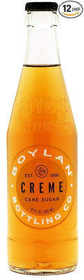 Boylan Bottling Co Creme Soda 12 Ounce -- 24 per case.