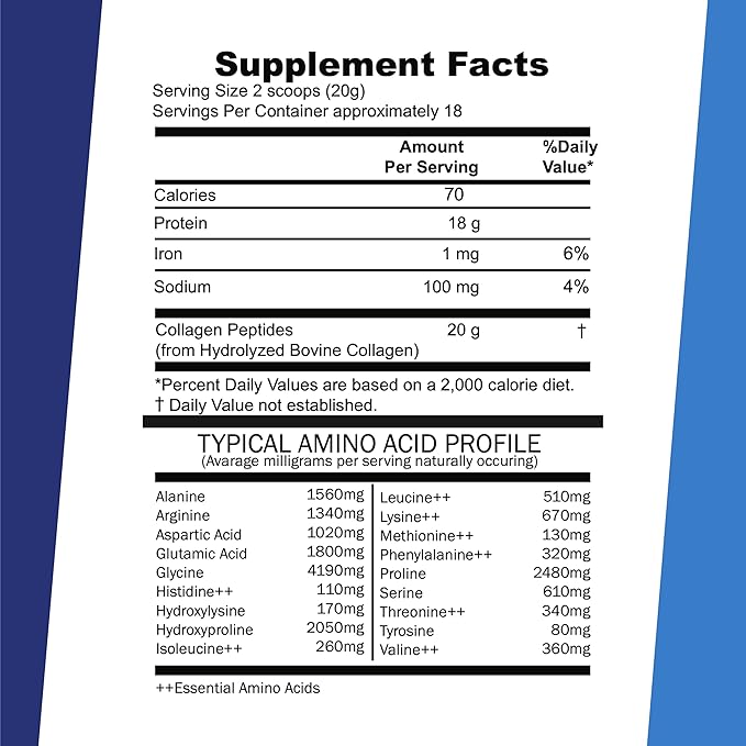 Superior Source Collagen Peptides Hydrolyzed Collagen - from Grass-Fed Cows - Supports Healthy Hair Skin Nails Ligaments &amp Tendons - Gluten-Free &amp Dairy-Free - Unflavored 12.7 oz