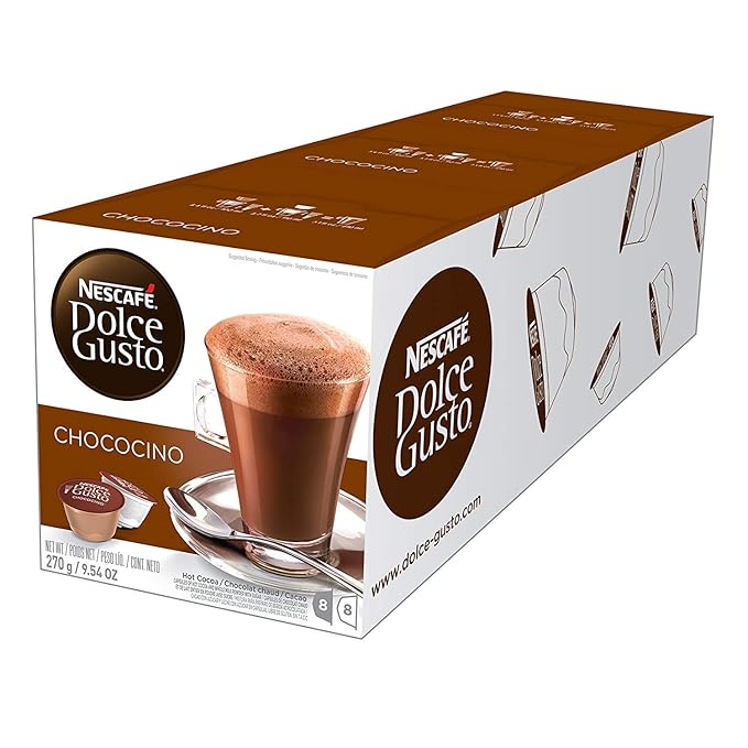 NESCAFÉ Dolce Gusto Coffee Capsules Chococino 48 Single Serve Pods (Makes 24 Specialty Cups) 48 Count