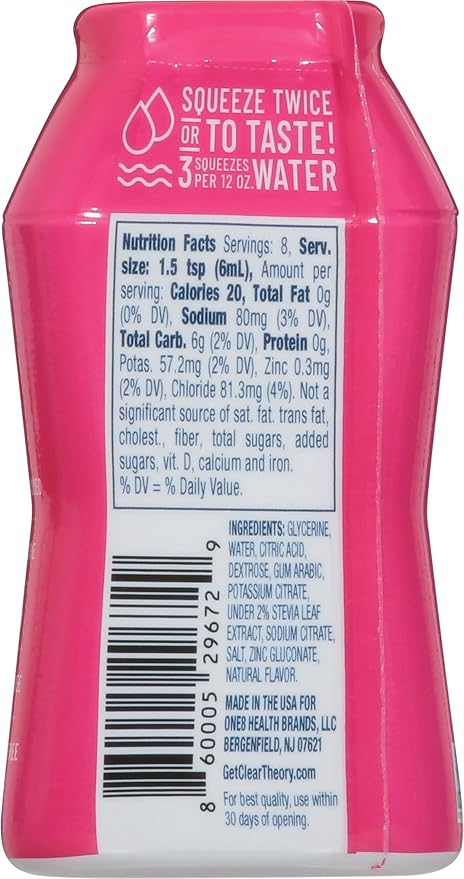 C.lear Theory Watermelon Water Enhancer 1.62FO Pack of 12