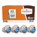 Fresh Roasted Coffee Organic Water-Processed Decaf Variety Pack | USDA Organic Kosher | K-Cup Compatible 96 Pods