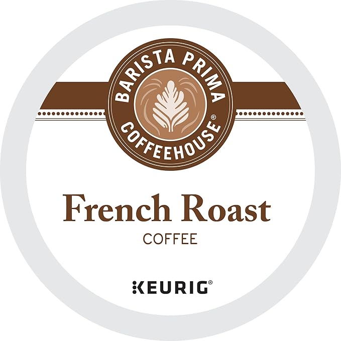 Barista Prima Coffeehouse French Roast Keurig Single Serve K-Cup Pods 96 Count