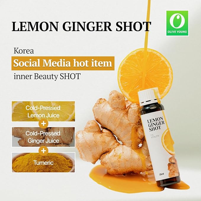 LATIB Lemon Ginger SHOT 14pcs 1Box