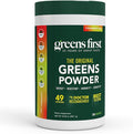 Greens First Original Greens Powder - 49 Superfoods - Organic Fruits &amp Veggies - Prebiotics Probiotics &amp Digestive Enzymes - Antioxidant - Dairy Free/Vegan/Non-GMO (Strawberry Kiwi 30 Servin
