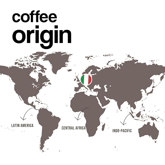 Dongiò Caffè Dark Roast Variety Pack – 100 Easy Serving Espresso Pods (ESE 44mm) – Napoli &amp Venezia – Roasted and Blended In Italy