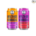 Health-Ade Bubbly Besties Kombucha Tea Organic Drink Fermented Tea with Living Probiotics Non-GMO Vegan Gluten Free 12 Pack (11.5 Fl Oz Cans)