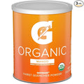 Gatorade G ESSNTL Organic Thirst Quencher Powder Mango 50.9oz Canister (Pack of 3)