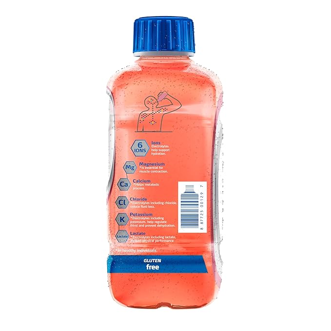 Electrolit Zero Electrolyte Beverage Strawberry-Banana 21 Fl Oz bottle (Pack of 12)