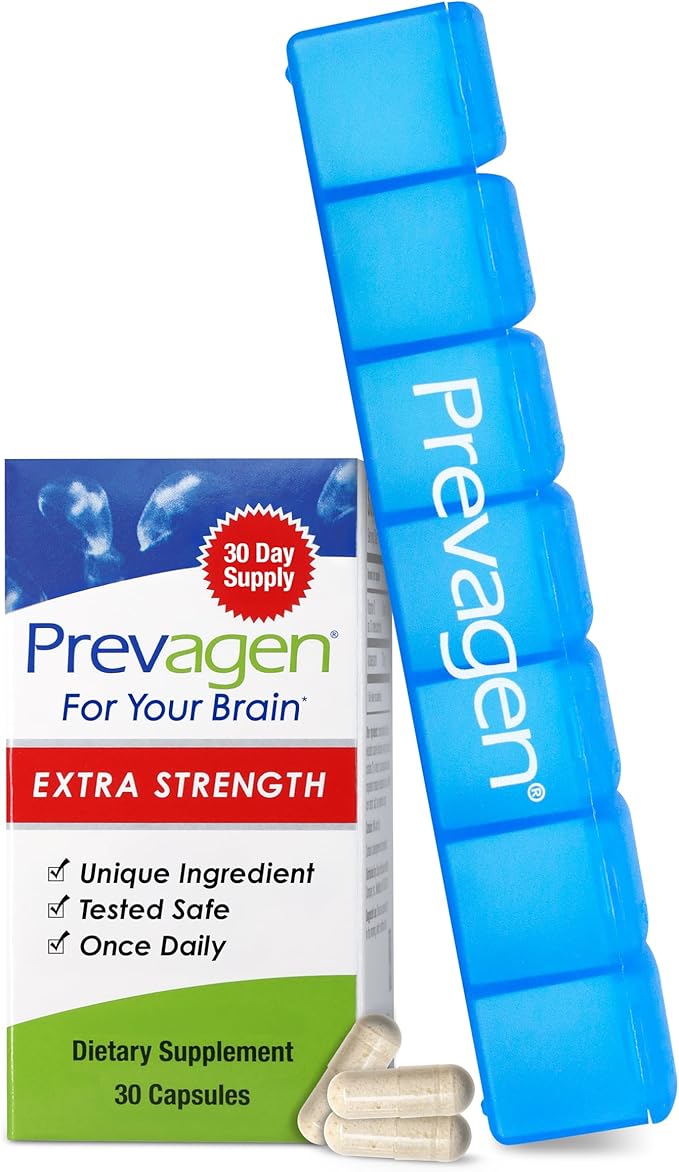 Prevagen Extra Strength - 30 Capsules (1 Month Supply) 20mg of Apoaequorin Plus Vitamin D3
