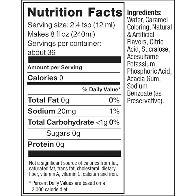 SodaStream Diet Caffeine Free Cola 440ml 2 Pack 14.8 Fl Oz