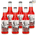Rocket Fizz Marilyn Monroe Wild Cherry Soda Flavor | Cane Sugar | Craft Soda Pop Drinks | 12 oz in Glass Bottle (6 Pack)