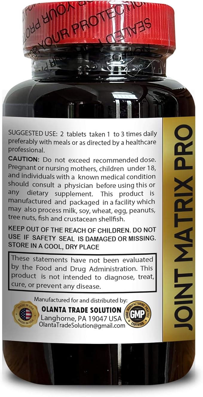Joint Support Supplement - Collagen Supplement for Men &amp Women Flexibility Help Advanced Joint Support Cartilage Health - 1 Bottle 90 Tablets
