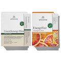 Daily Gut &amp Energy Bundle – GreenSynergy Elixir Citrus Flavored Greens Powder + EnergyFizz Ginseng Fizz Sticks Blood Orange – Gut Health Skin Support &amp Energy Supplements – Vegan &amp Gluten