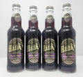 Genuine Gourmet 4 Pack of Soda Pop Soft Drink 12oz Glass Bottles (12oz Black Cherry)