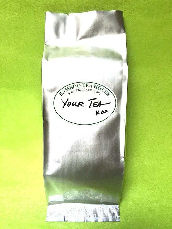 Bamboo Tea House Jasmine Pearls Green Tea (4 Ounce Bag)