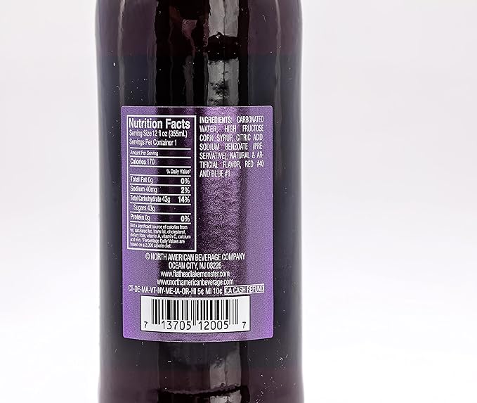 Flathead Lake Gourmet Soda (Black Raspberry)