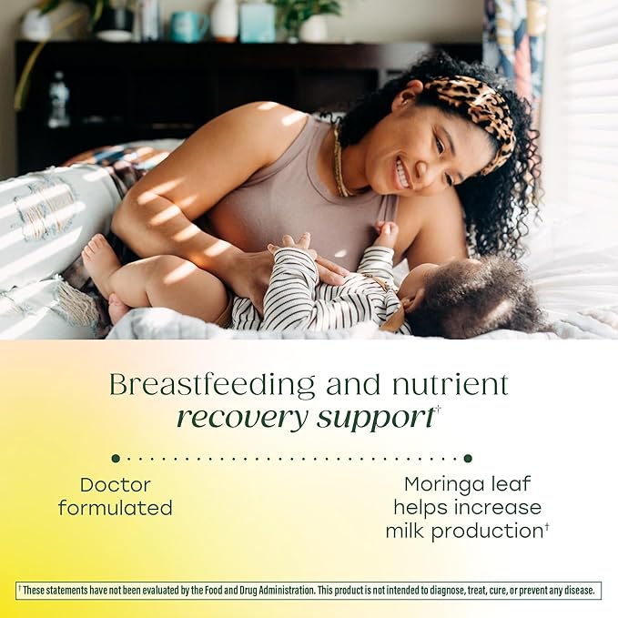 MegaFood Baby &amp Me 2 Postnatal Vitamins for Women Breastfeeding with Folate (Folic Acid Natural Form) Choline Iodine Vitamin D Moringa Leaf and More - 120 Tabs (60 Servings)