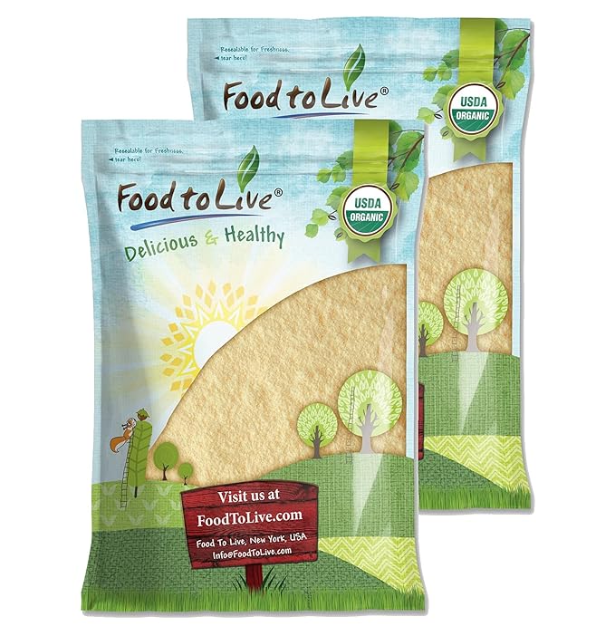 Food to Live Organic Pineapple Juice Powder 18 Pounds - Non-GMO Made from Raw Dried Fruit Unsulfured Vegan Bulk Kosher Great for Baking Juices Smoothies Contains Maltodextrin No Sulphites