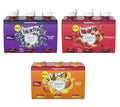 Welch$ Zero Sugar Drink Variety Mix 3 Pack - 6 Concord Grape 6 Strawberry 6 Tropical Punch / 18 units total