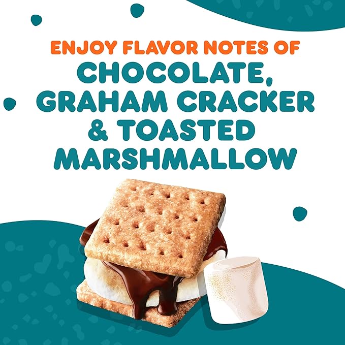 Dunkin’ Medium Roast S’mores Flavored Coffee 60 Keurig K-Cup Pods