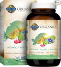 Garden of Life Calcium Supplement with Magnesium &amp Organic Vitamin D3 K2 Made from Whole Foods Gluten-Free 90 Count (Pack of 6)