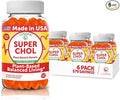 Lunakai USA Made Super Chol Gummies – 1200mg Plant Sterols &amp Stanols for Natural Cholesterol Support – Daily Phytosterol Supplement for Adults – 6 Pack