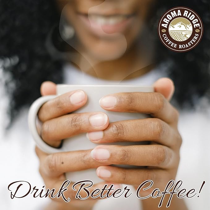 Tarrazu Costa Rica Swiss Water Process Decaf Whole Bean Coffee by Aroma Ridge | 16oz Medium Roast Gourmet Coffee Beans | Full Bodied Roasted Coffee Beans With a Nutty-Sweet Aftertaste