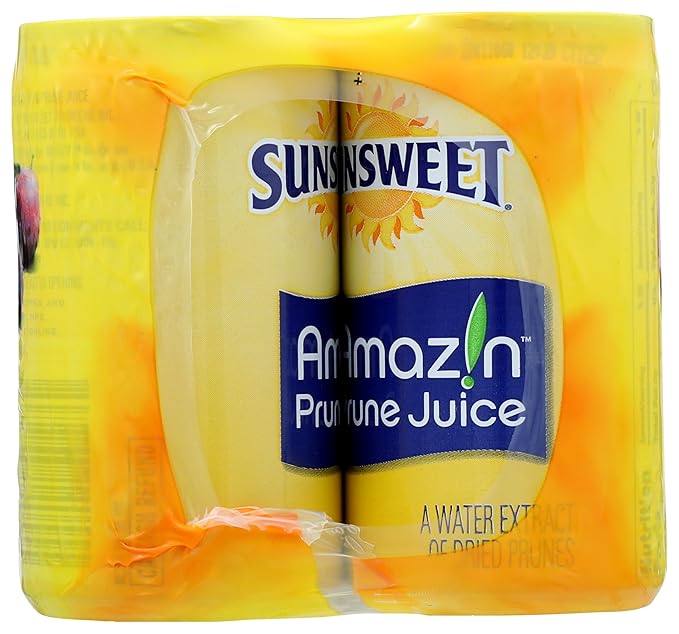 Sunsweet Amazin' Prune Juice 5.5 Fl Oz Can (pack of 6)