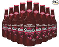 Stewart's Wishniak Black Cherry Soda 12 fl oz (24 Glass Bottles)