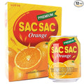 Korean Best Variety Energy Drink Box Deal - SACSAC RICE PUNCH PEAR JUICE - (SACSAC ORANGE 12 CANS)