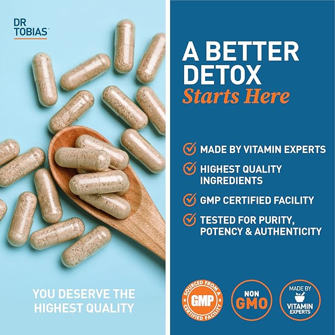 Dr. Tobias Lung Health - Lung Support Supplement with Vitamin C Butterbur Quercetin &amp Bromelain | Lung Cleanse &amp Detox Formula for Bronchial &amp Respiratory System Non-GMO (60 Capsules 60
