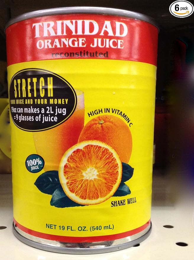 Trinidad Orange Juice - 19 oz. (6 pack) by Trinidad Juice