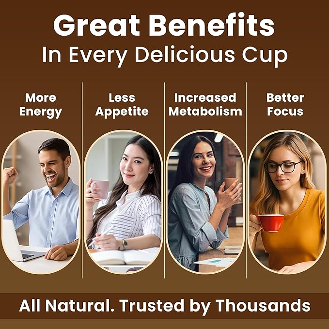 Javita Burn + Control Instant Coffee – Smooth Arabica Robusta Blend with Garcinia &amp Yerba Mate – Supports Metabolism &amp Daily Energy – Convenient Slim-Style Coffee Mix (1 box/24 serv.)