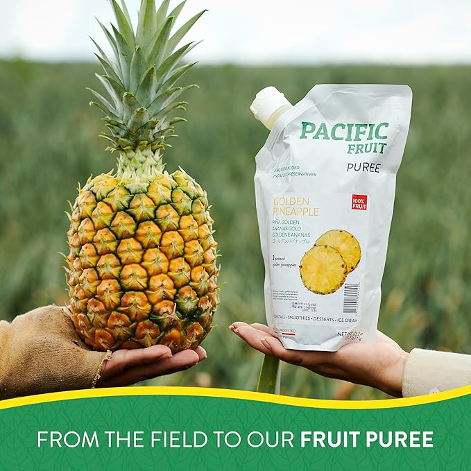 PACIFIC FRUIT – Pure Pineapple juice 100% pineapple juice no sugar added – Jugo de piña – 100% FRUIT