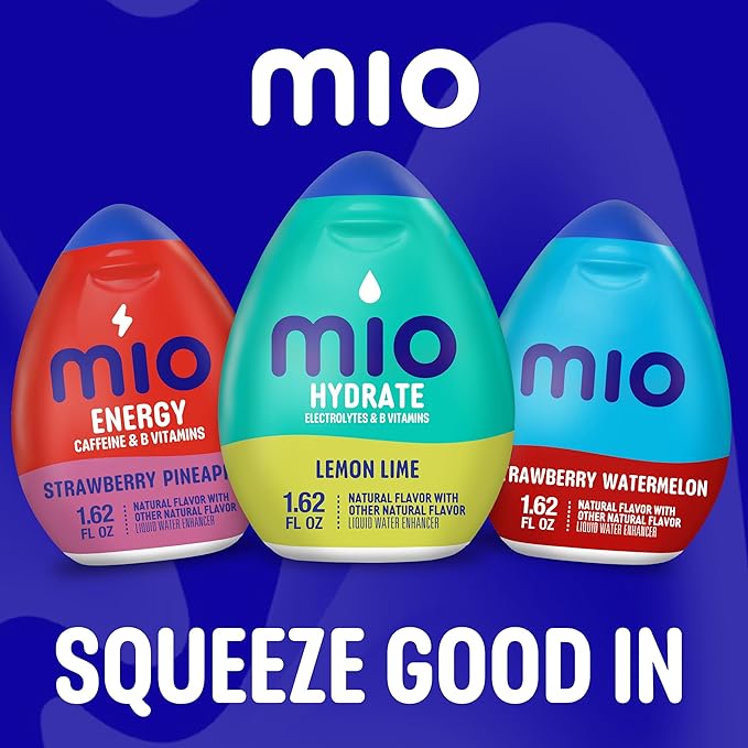 Mio Sport Liquid Water Enhancer Lemon Lime 1.62 Oz. (Pack of 6)
