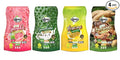 Alpes Premium Bundle Soursop Tamarind Guava Passion Fruit Pulp with seeds 100% Real Fruit Tropical Guanábana Tamarindo Guayaba Maracuyá. Ideal for Cocktails Juices Smoothies Desserts Gourm