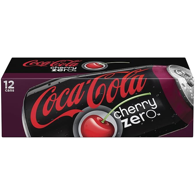 Coke Zero Cherry 12 Oz Case Of 24 Cans