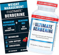 Ultimate Berberine Phytosome for Optimal Metabolic Health After 35 - 9.6X Absorption Dual Action Formula for Appetite &amp Gut Health - Immunity &amp Cholesterol Support - Clinical Dose &amp Third