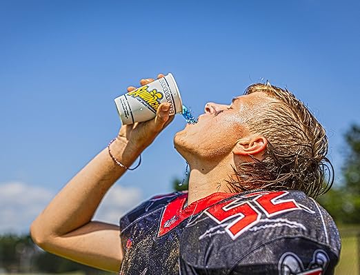 Sqwincher Liquid Concentrate | Tropical Cooler Flavored | Low Calorie | Low Sodium | Electrolyte Replenishment Hydration Drink Mix | Makes 5 Gallons of Beverage | 64 oz (Pack of 6)