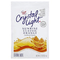 CRYSTAL LIGHT Single Serve Sugar-Free Sunrise Orange Powdered Mix 1.8 oz. Packet (Pack of 12)