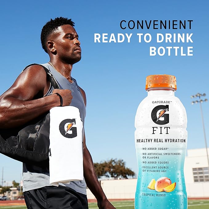 Gatorade Fit Citrus Berry Electrolyte Beverage 16.9 Fl Oz Bottles 12 Pack