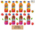 Evaxo - Variety Snapple Juice Drinks 16oz Plastic Bottle Pack of 8mango madnessraspberry teaby evaxo