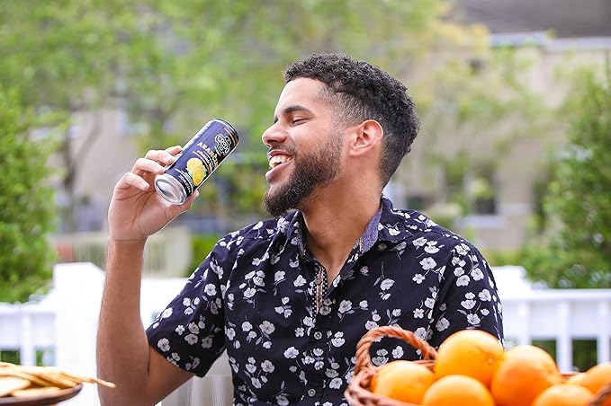 Fonti Di Crodo Aranciata Italian Sparkling Orangeade 11.2 Oz. Cans (Pack of 24)