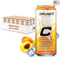 CRUNK!!! Energy Mango-Peach 16oz 24pack