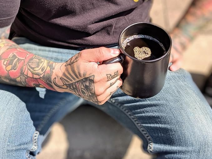 Hardcore Coffee Single Serve Coffee Pods for Keurig K Cup Brewers High Caffeine Strong Roast 30 Count