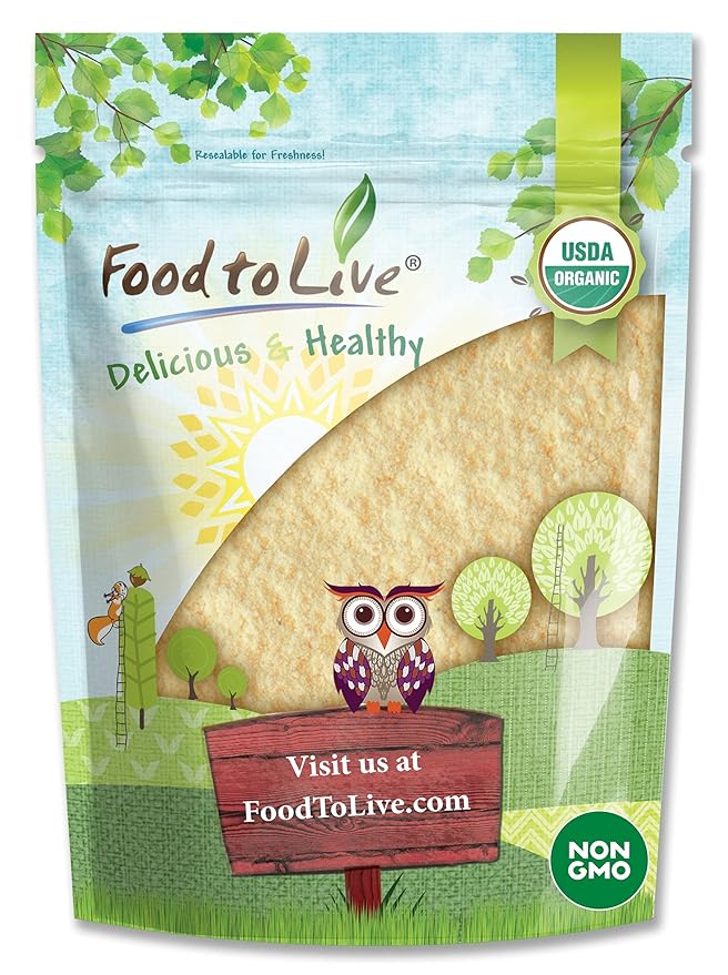Food to Live Organic Pineapple Juice Powder 12 Ounces - Non-GMO Made from Raw Dried Fruit Unsulfured Vegan Bulk Kosher Great for Baking Juices Smoothies Contains Maltodextrin No Sulphites